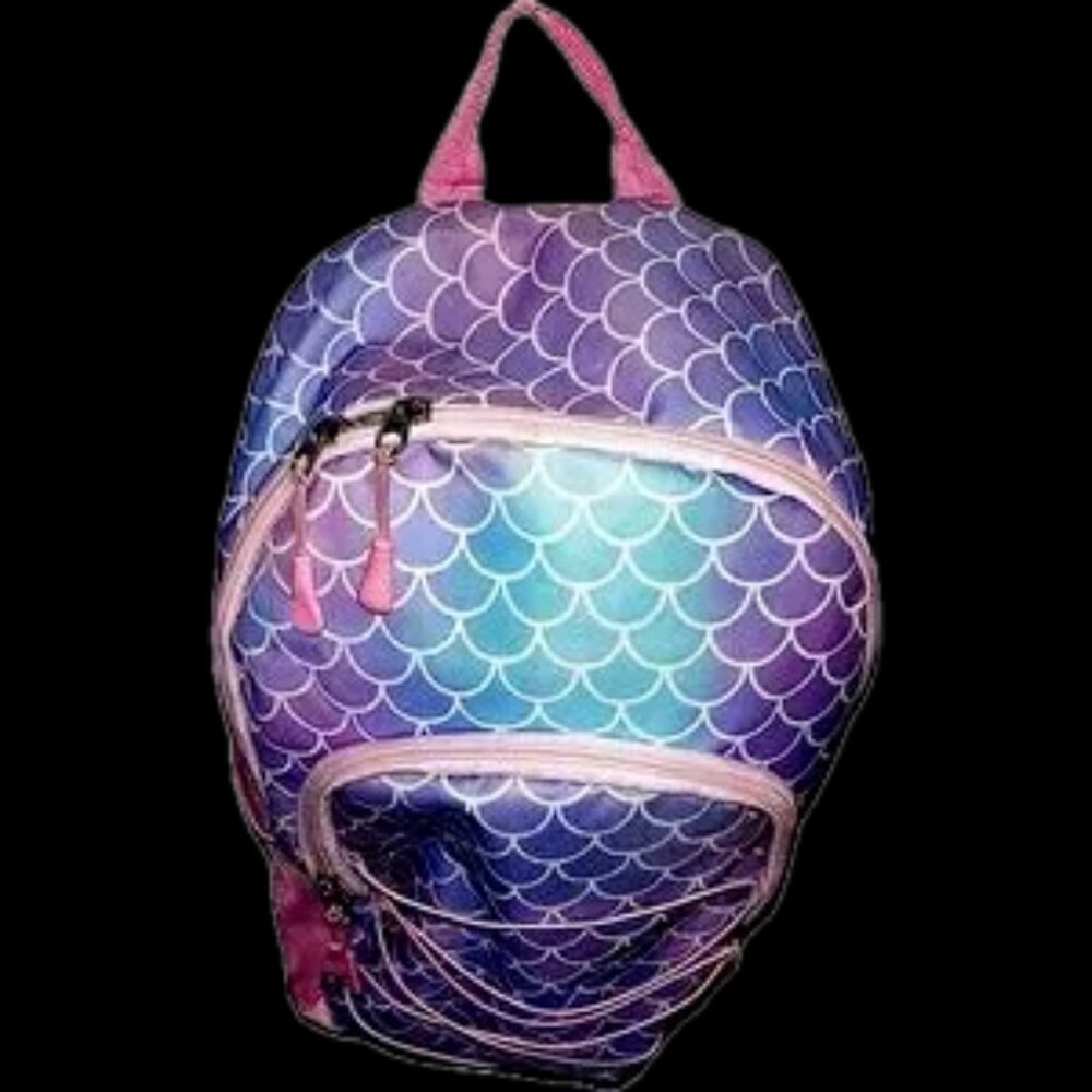 Beautiful pink purple cute euc fun fantastic reading rainbow children’s backpack - Picture 2 of 8